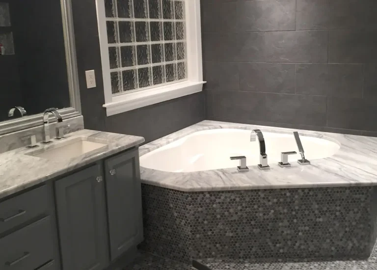 Bathroom remodel by Titan Built Construction