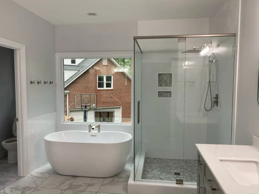 Bathroom remodel by Titan Built Construction