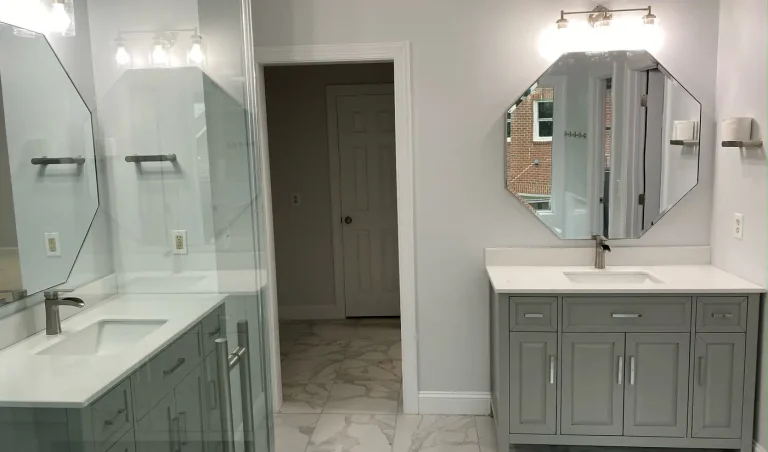 Bathroom remodel by Titan Built Construction