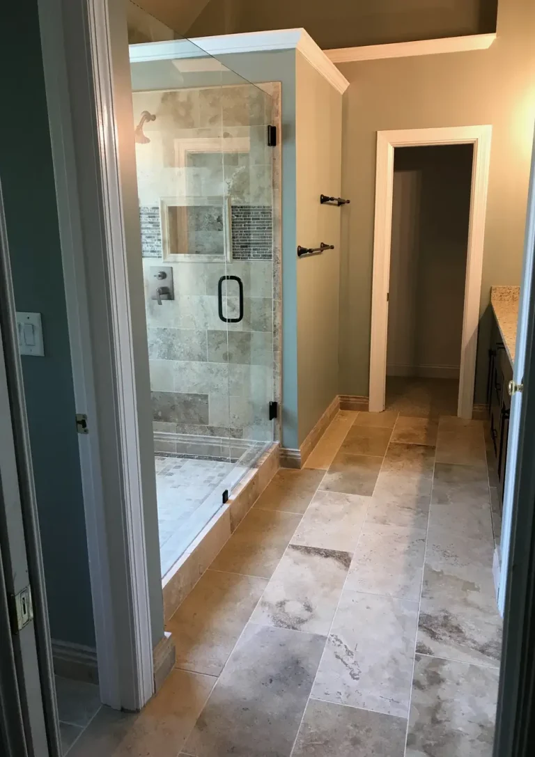 Bathroom remodel by Titan Built Construction