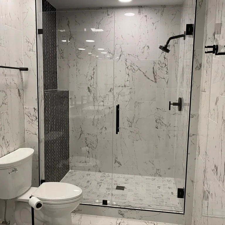 Bathroom remodel by Titan Built Construction