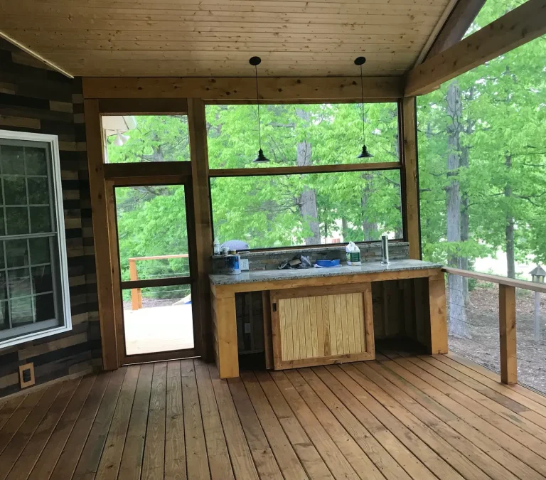 Deck, porch or patio built by Titan Built Construction