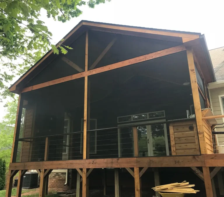 Deck, porch or patio built by Titan Built Construction