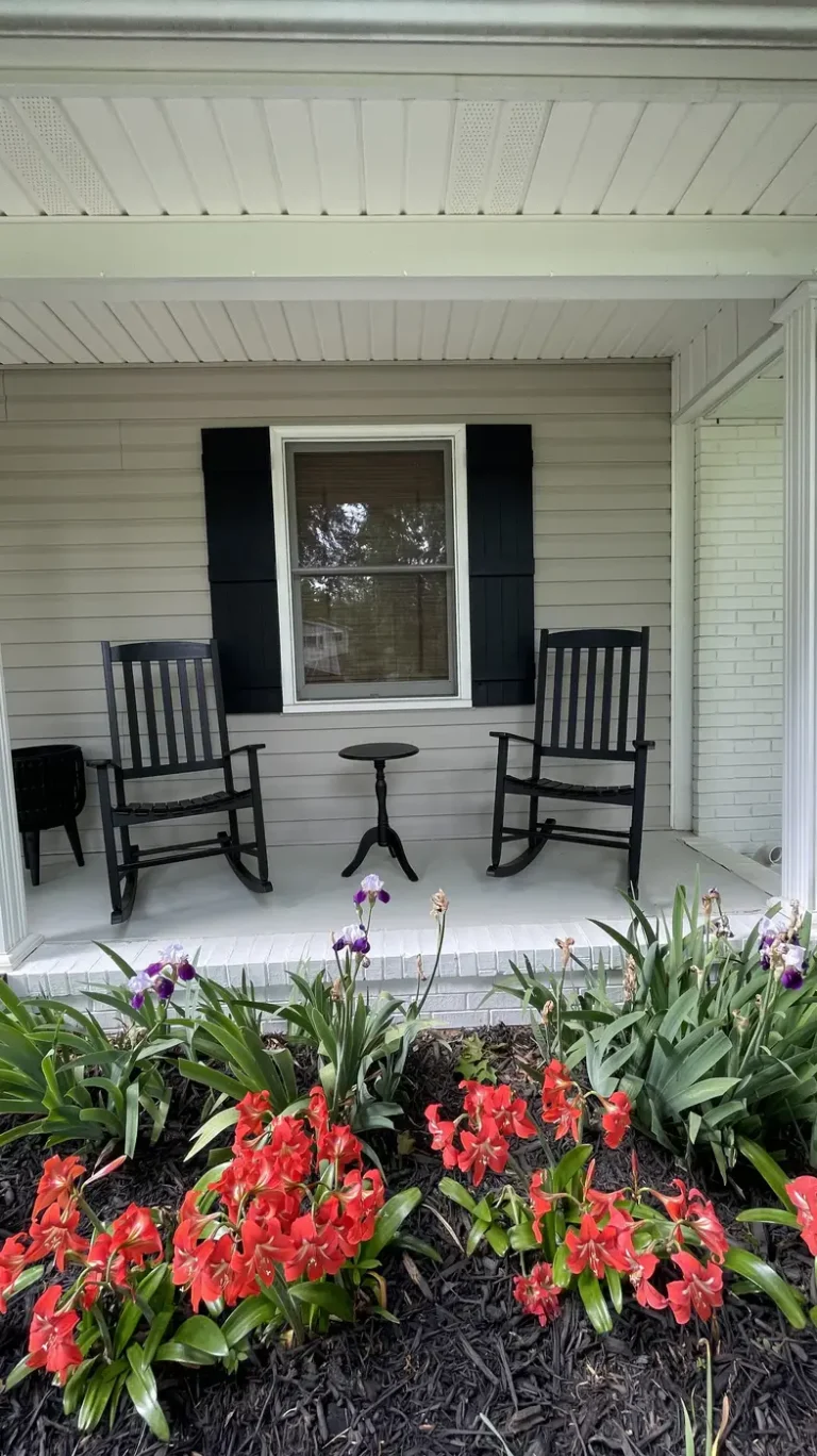 Exterior house painting project, Charlotte NC area