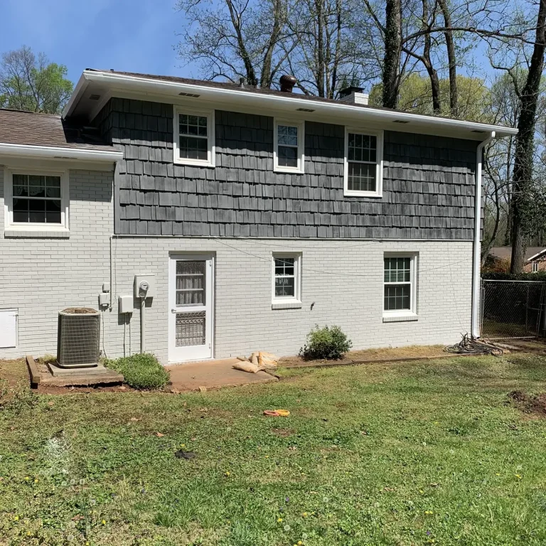 Exterior house painting project, Charlotte NC area