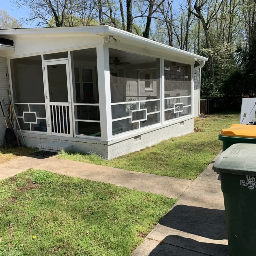 Exterior house painting project, Charlotte NC area