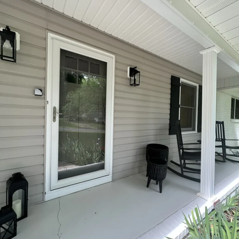 Exterior house painting project, Charlotte NC area