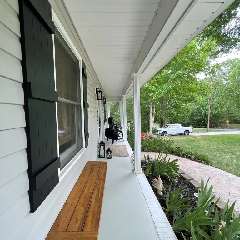 Exterior house painting project, Charlotte NC area