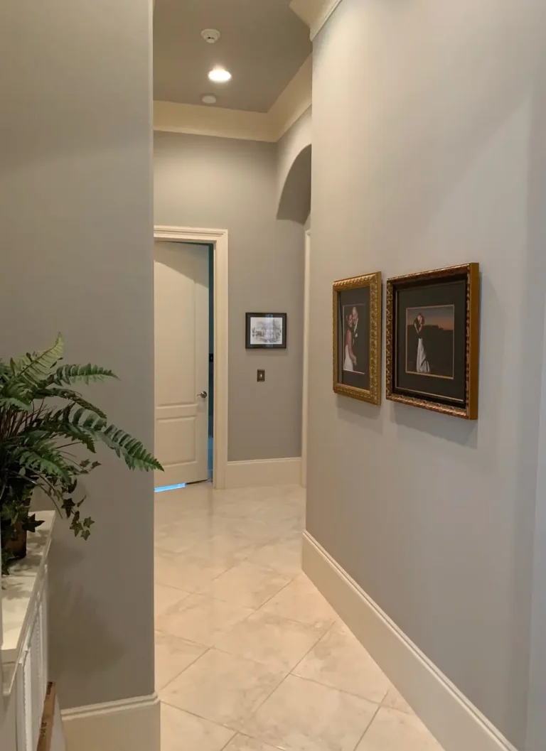 Interior painting project in a Charlotte-area home