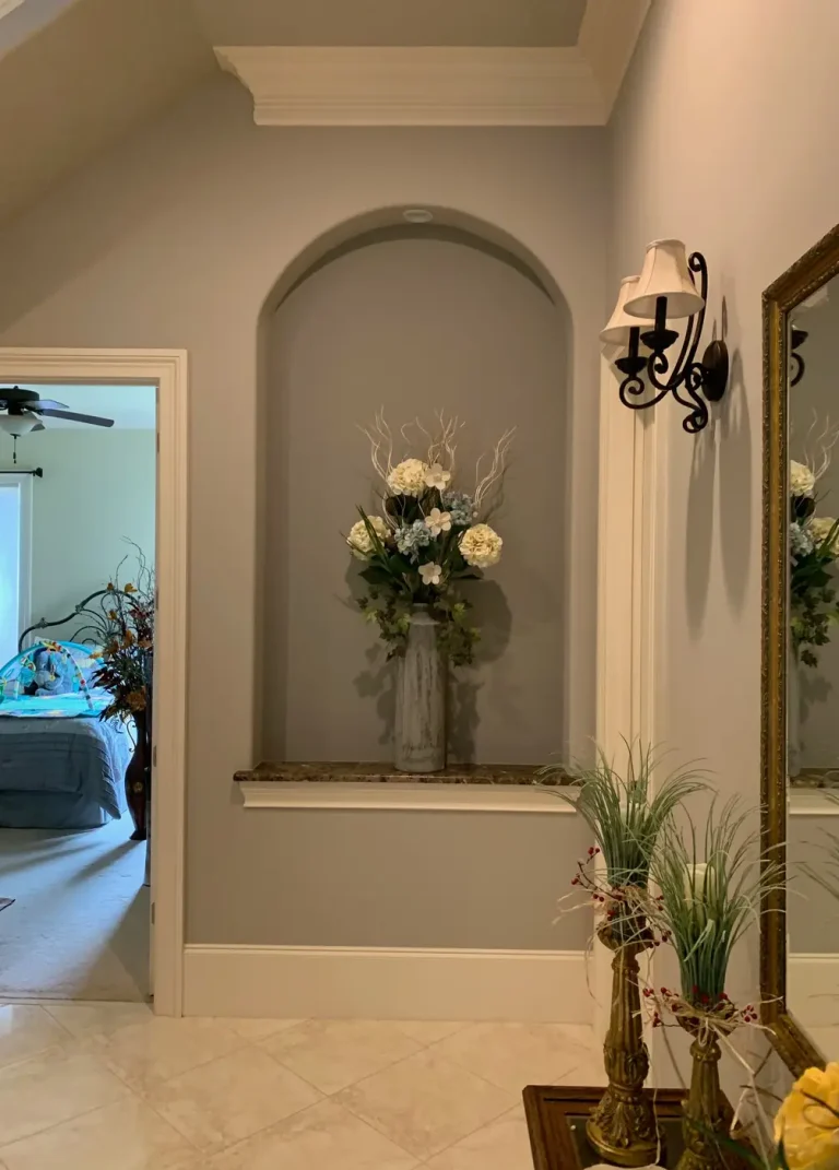 Interior painting project in a Charlotte-area home